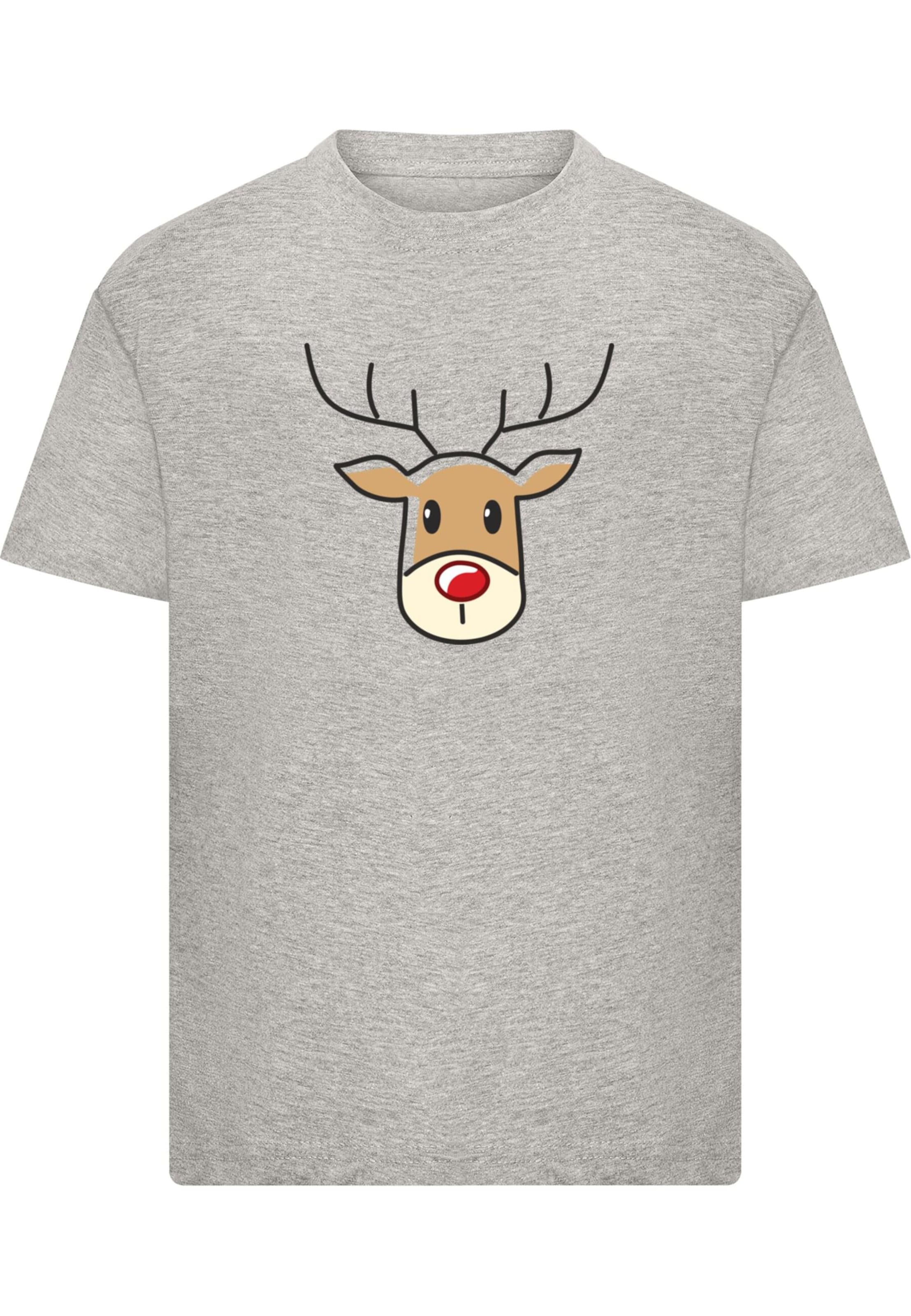 Merchcode Shirt in Grau: Vorderseite