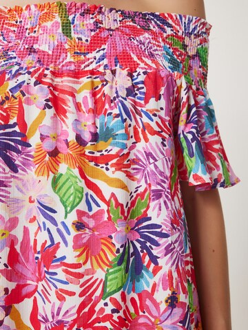 Robe d’été Happiness İstanbul en mélange de couleurs