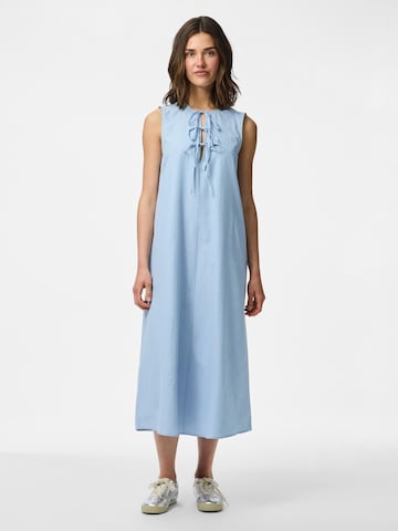 PIECES Jurk 'PCJenna' in Blauw: voorkant