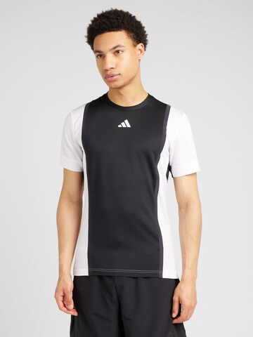 T-Shirt fonctionnel 'Pro' ADIDAS PERFORMANCE en noir : devant