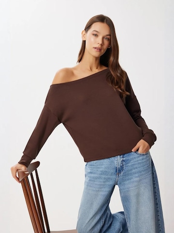 Happiness İstanbul Blouse in Brown