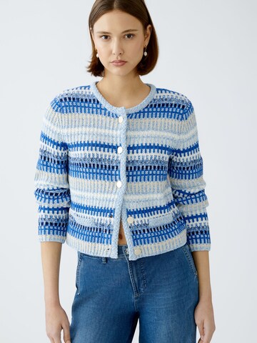 OUI Knit Cardigan in Blue: front