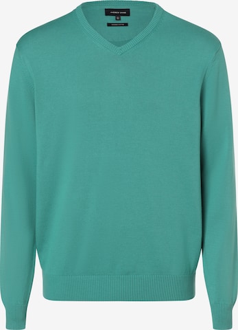 Pull-over Andrew James en vert : devant