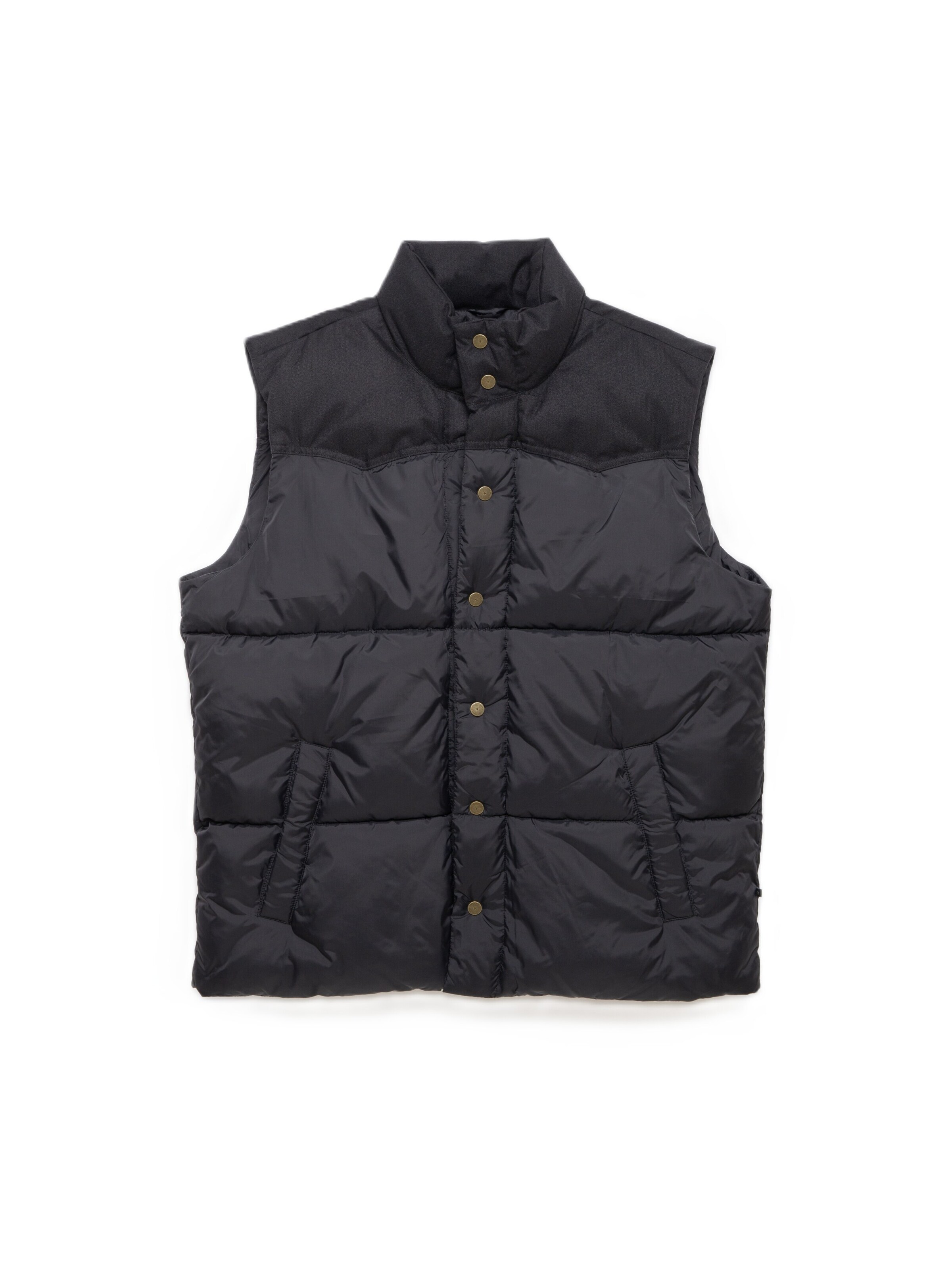BIG STAR Bodywarmer 'AGRIB' in Zwart: voorkant