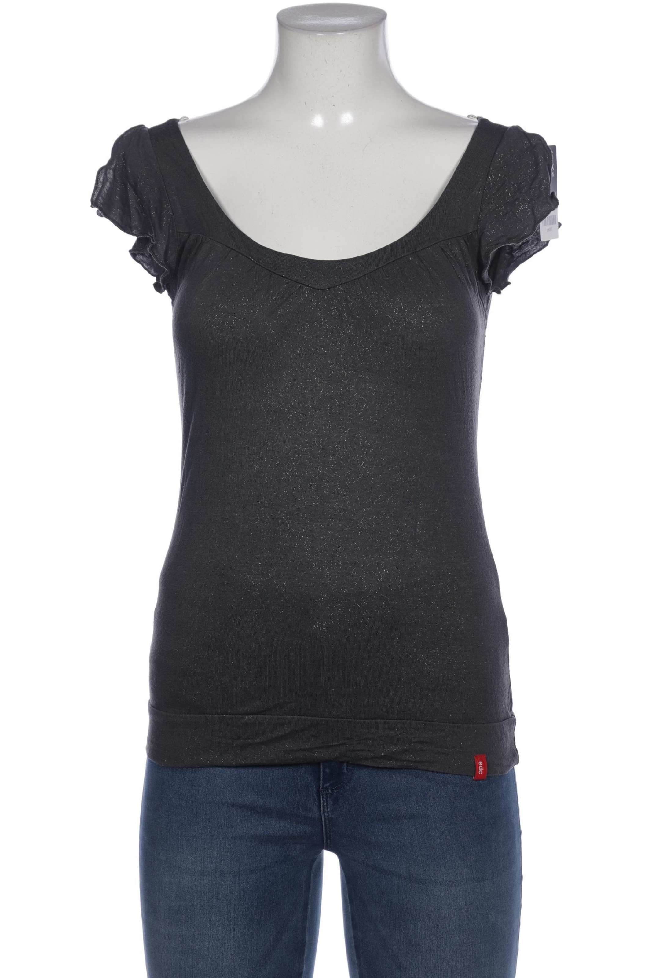 EDC BY ESPRIT T-Shirt L in Grau: Vorderseite