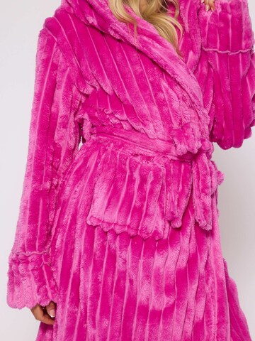 Loungeable Long Bathrobe in Pink