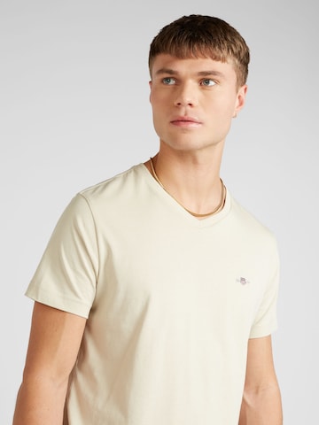 T-Shirt GANT en beige