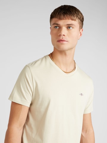 GANT T-shirt i beige