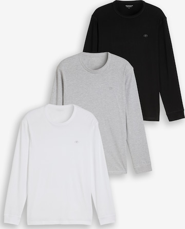 TOM TAILOR Shirt in Grijs: voorkant