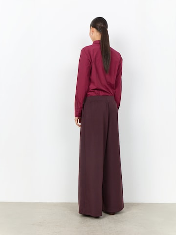 Soyaconcept - regular Pantalón ' SC-JANNY ' en lila: atrás