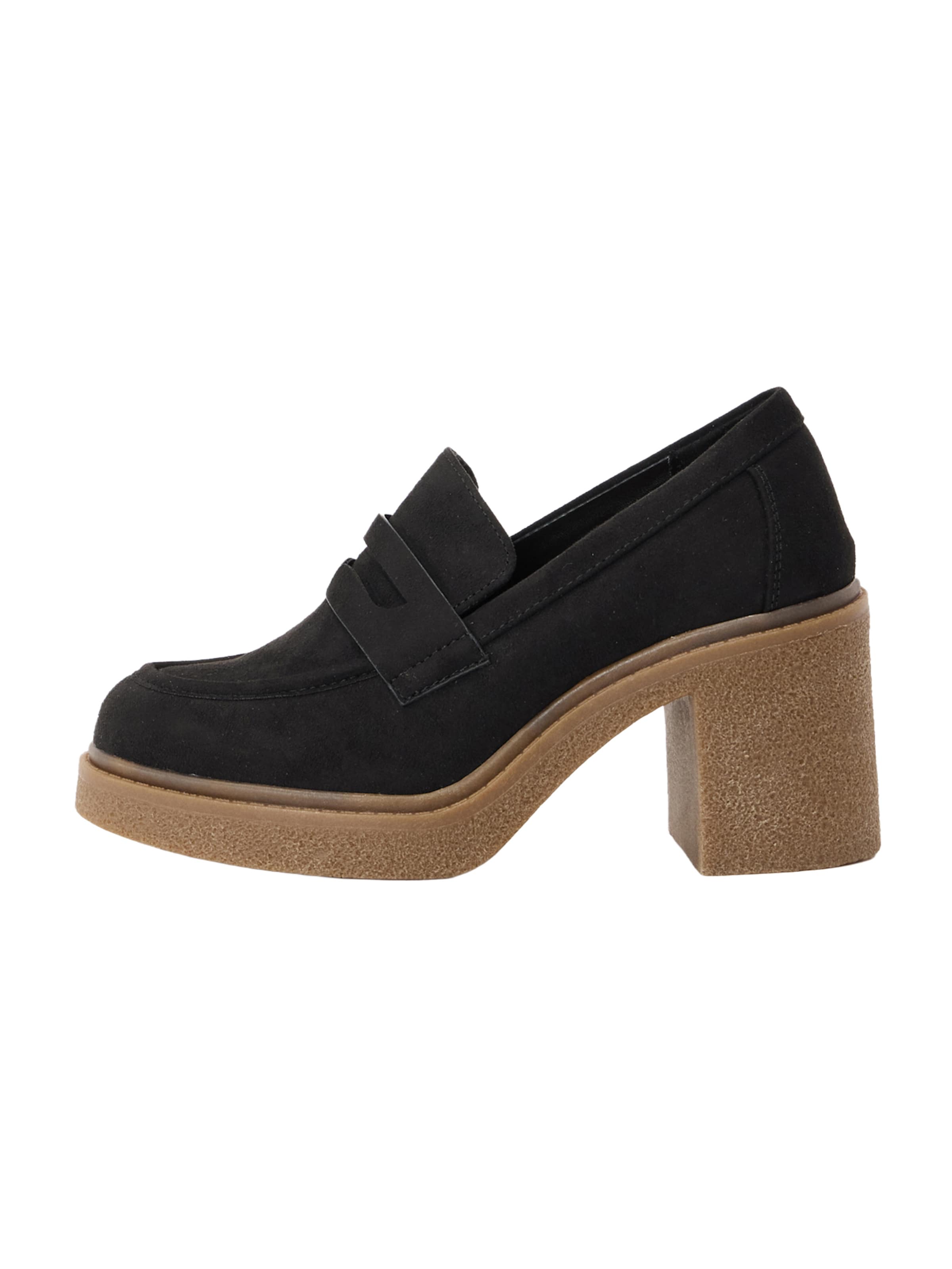 Anna Field Pumps met hoge voorkant in Zwart: voorkant