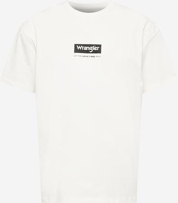 WRANGLER T-Shirt in Weiß: predná strana