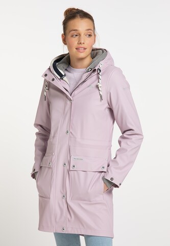 Schmuddelwedda Raincoat in Pink: front