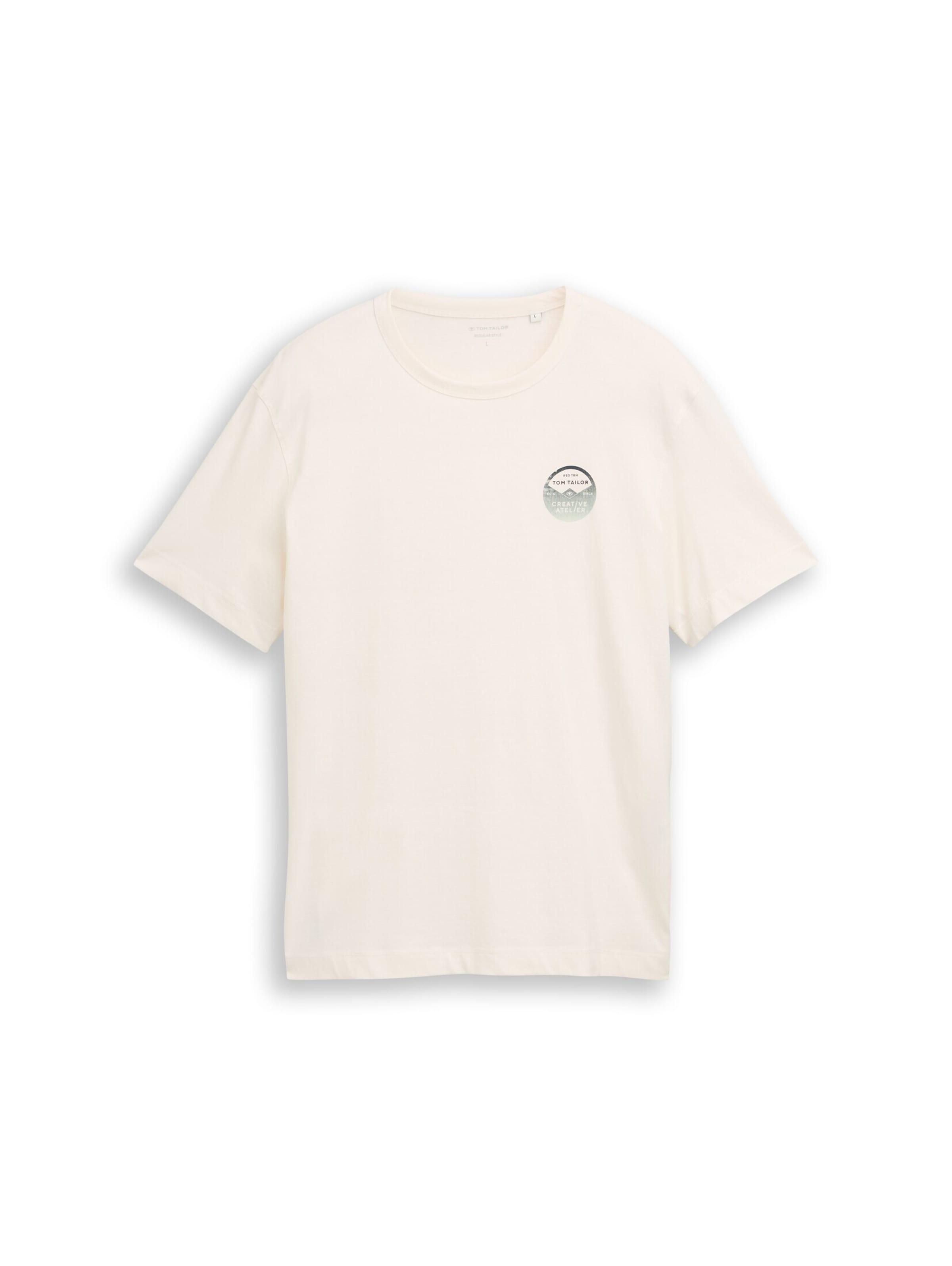 TOM TAILOR Shirt in Bruin: voorkant