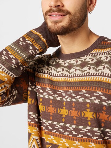 Iriedaily - Pullover 'Indio' em castanho