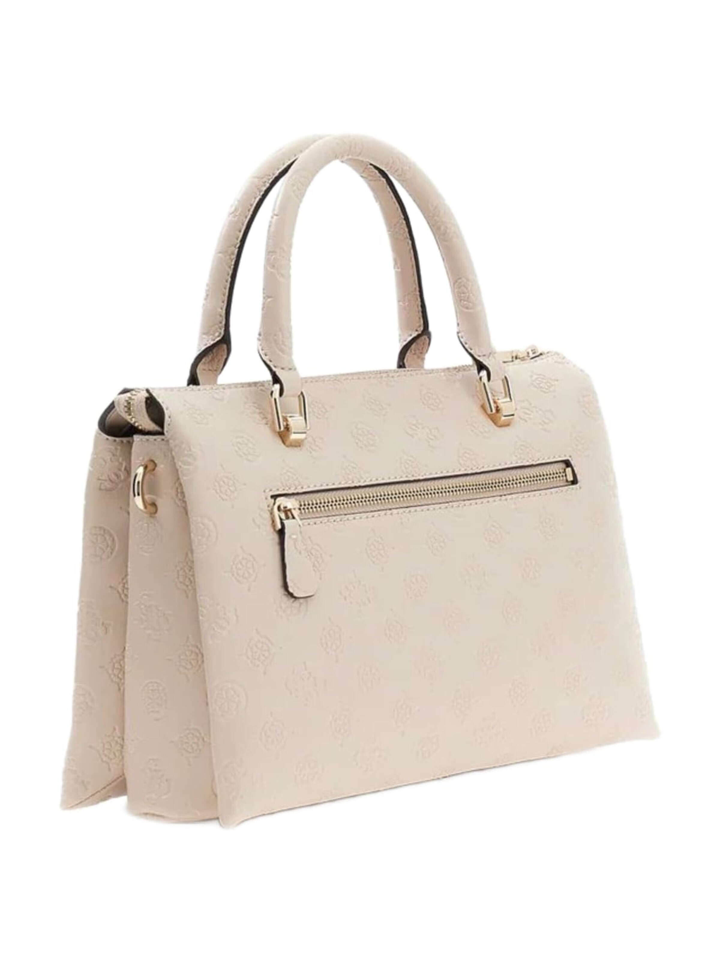 smėlio GUESS Rankinė 'Guess Sac Bandoulière Dita Dome Satchel Light Taupe Logo'