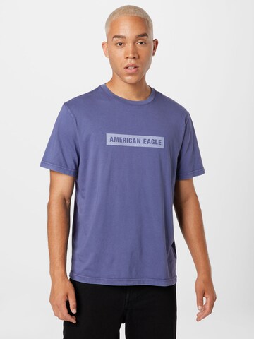 American Eagle Shirt in Blue: front