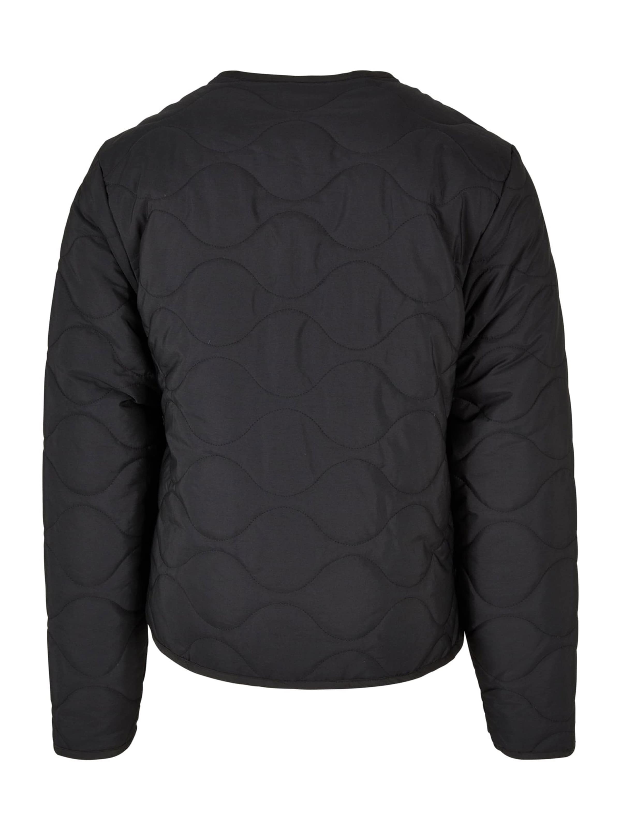 Urban Classics Overgangsjakke i sort