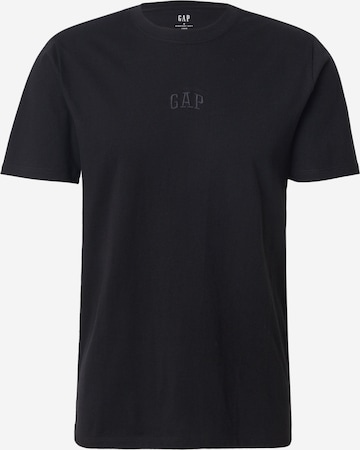 GAP Μπλουζάκι σε μαύρο: μπροστά