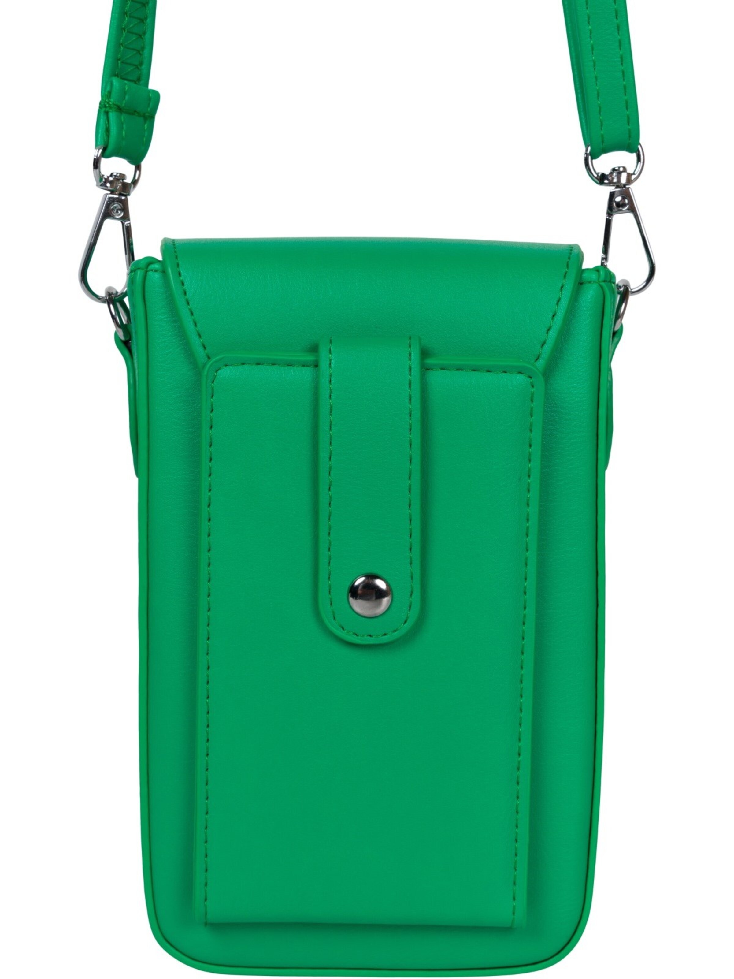 styleBREAKER Umhängetasche 'Box Bag Umhängetasche Uni'‌ in Grün
