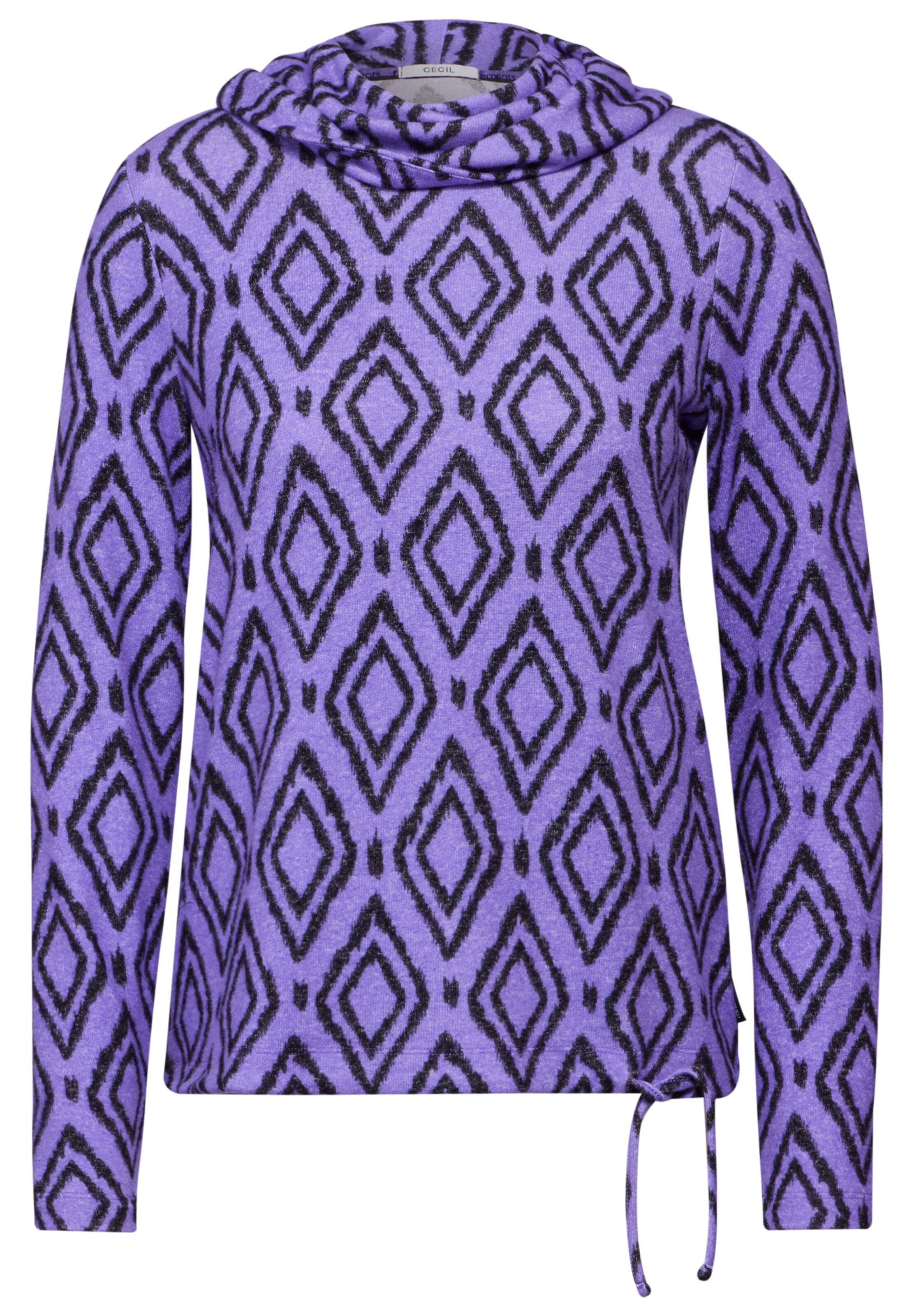 CECIL Shirt in Purple: front