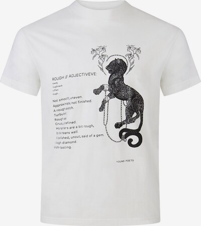 Young Poets قميص 'Rough Leo Daylen' بـ أسود / أبيض, عرض المنتج