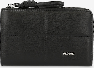 Picard Portemonnaie 'Plaza' in Schwarz: Vorderseite