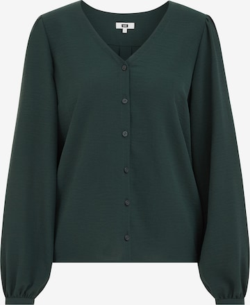 WE Fashion Pusero värissä vihreä: etupuoli