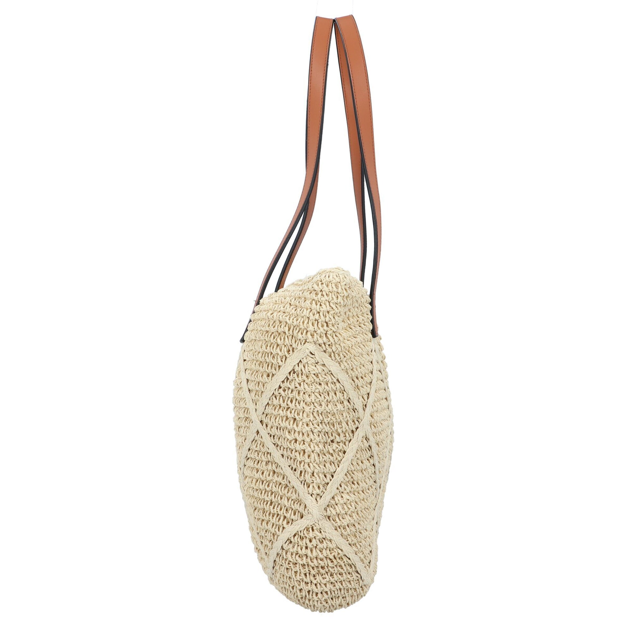 Roeckl Tasche 'SANSIBAR SCHULTERTASCHE MEDIUM' in Beige
