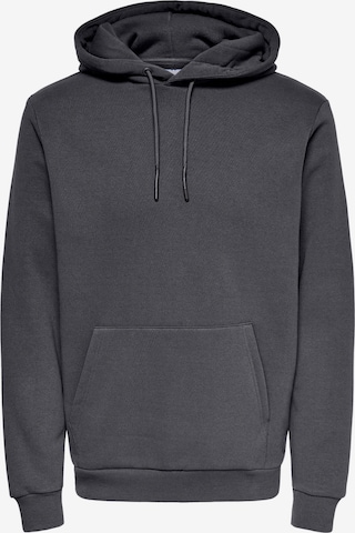 Only & Sons Sweatshirt 'Ceres' in Grau: Vorderseite