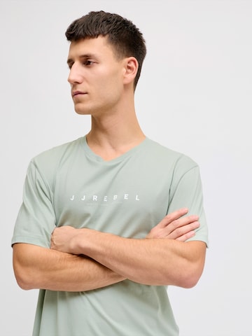 JJ Rebel T-Shirt 'JREBROCKY' in Grau