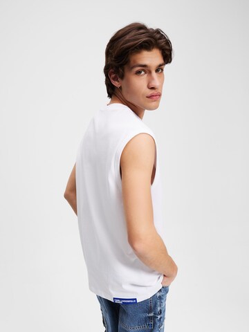 KARL LAGERFELD JEANS Футболка в Белый