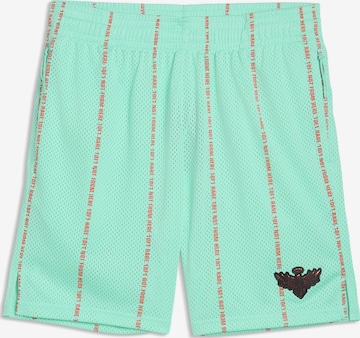 PUMA Regular Sports trousers 'Melo Alwayz On' in Green: front