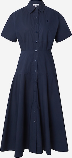 TOMMY HILFIGER Košeľové šaty 'Fit And Flare Midi', veľkosť 34 - námornícka modrá, Produkt