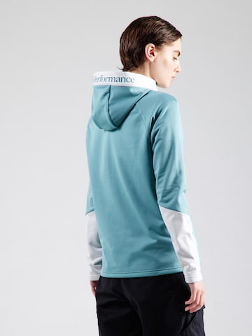 PEAK PERFORMANCE - Sudadera con cremallera deportiva 'Rider Essentials' en verde