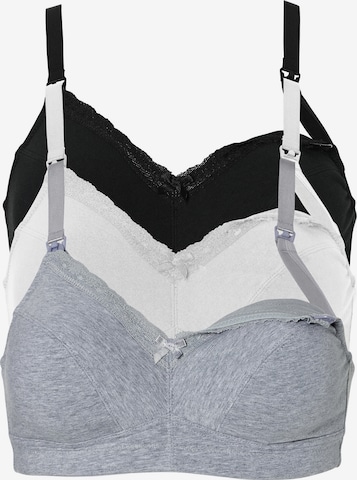 bonprix Bustier Imetysliivit värissä harmaa: etupuoli