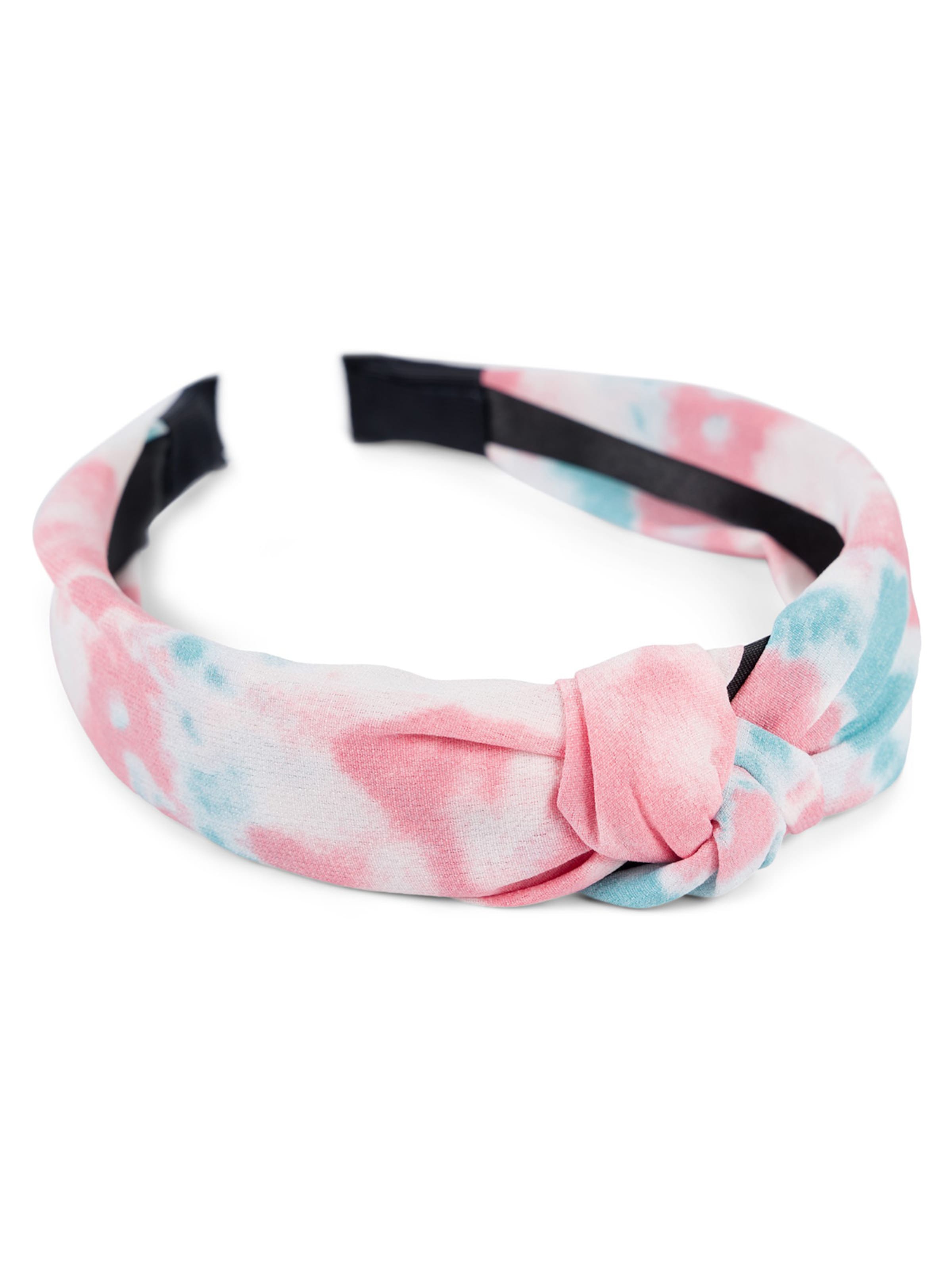 styleBREAKER Haarschmuck 'Stoff Haarreif Batik Farbverlauf'‌‌‌‌‌‌‌‌‌‌ in Orange: Vorderseite