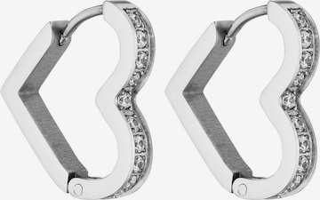 Boucles d'oreilles PURELEI en argent : devant