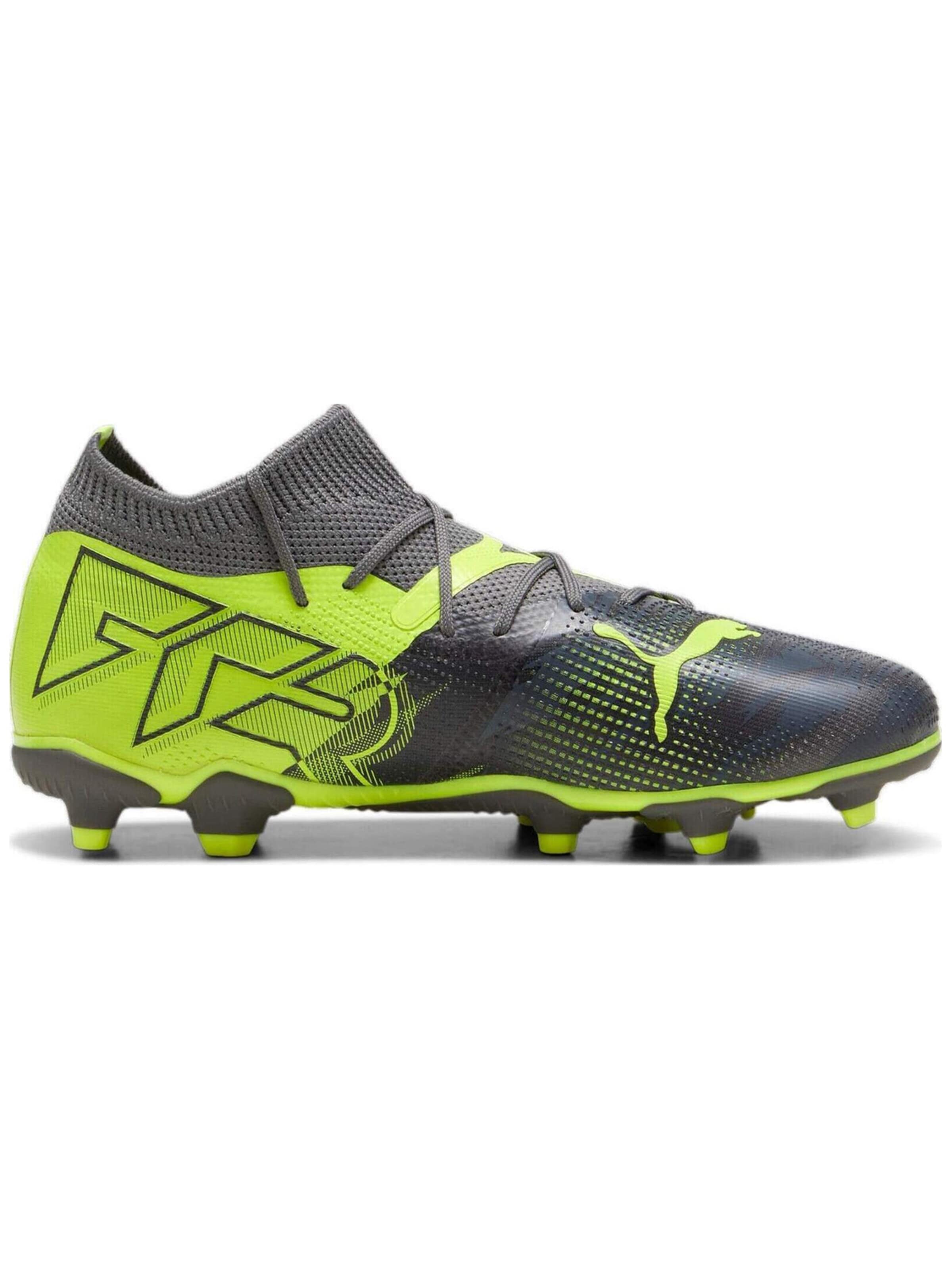 PUMA Soccer shoe 'Puma Future 7 Match Rush Fgag Jr' in Grey