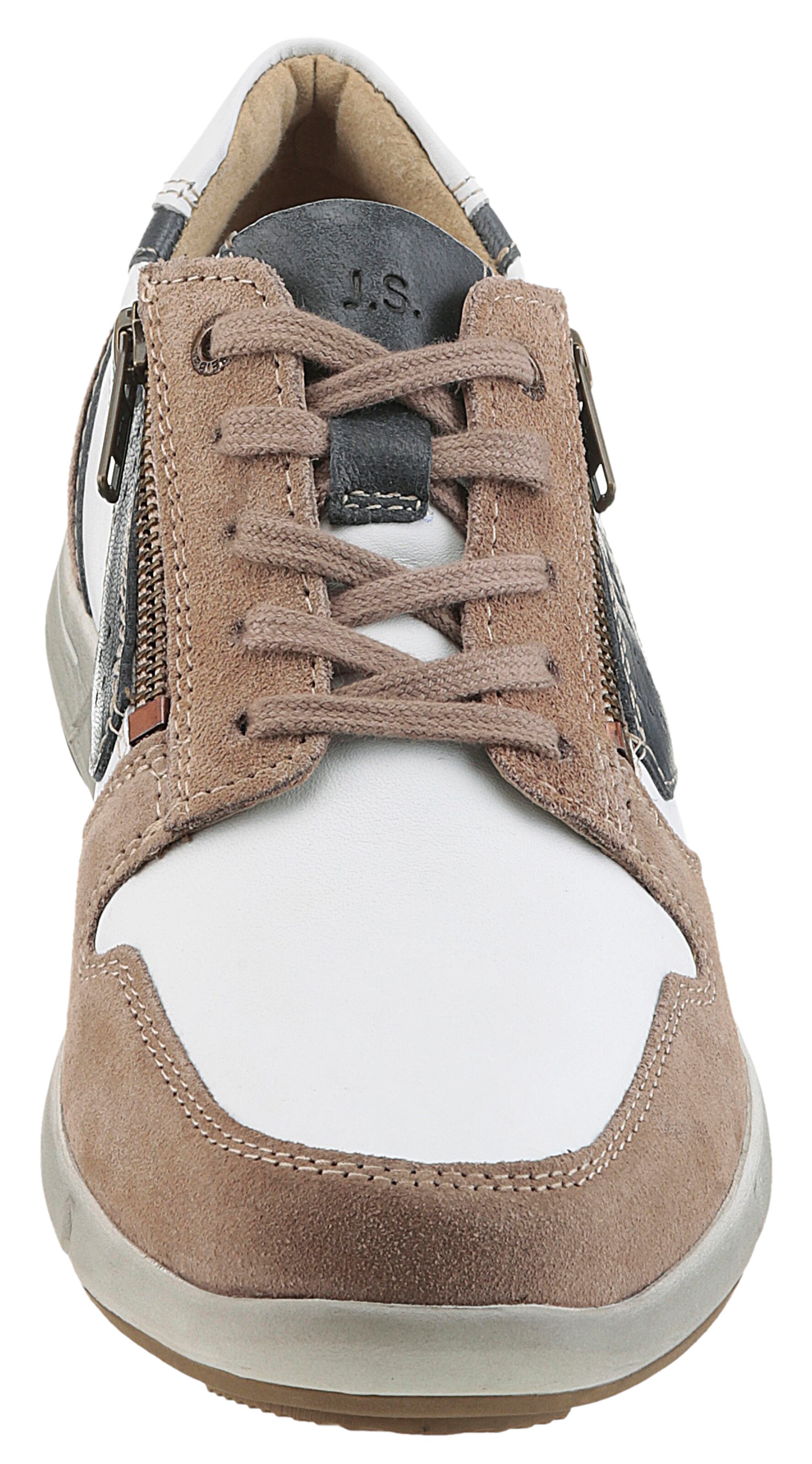 JOSEF SEIBEL Schnürschuh in Beige