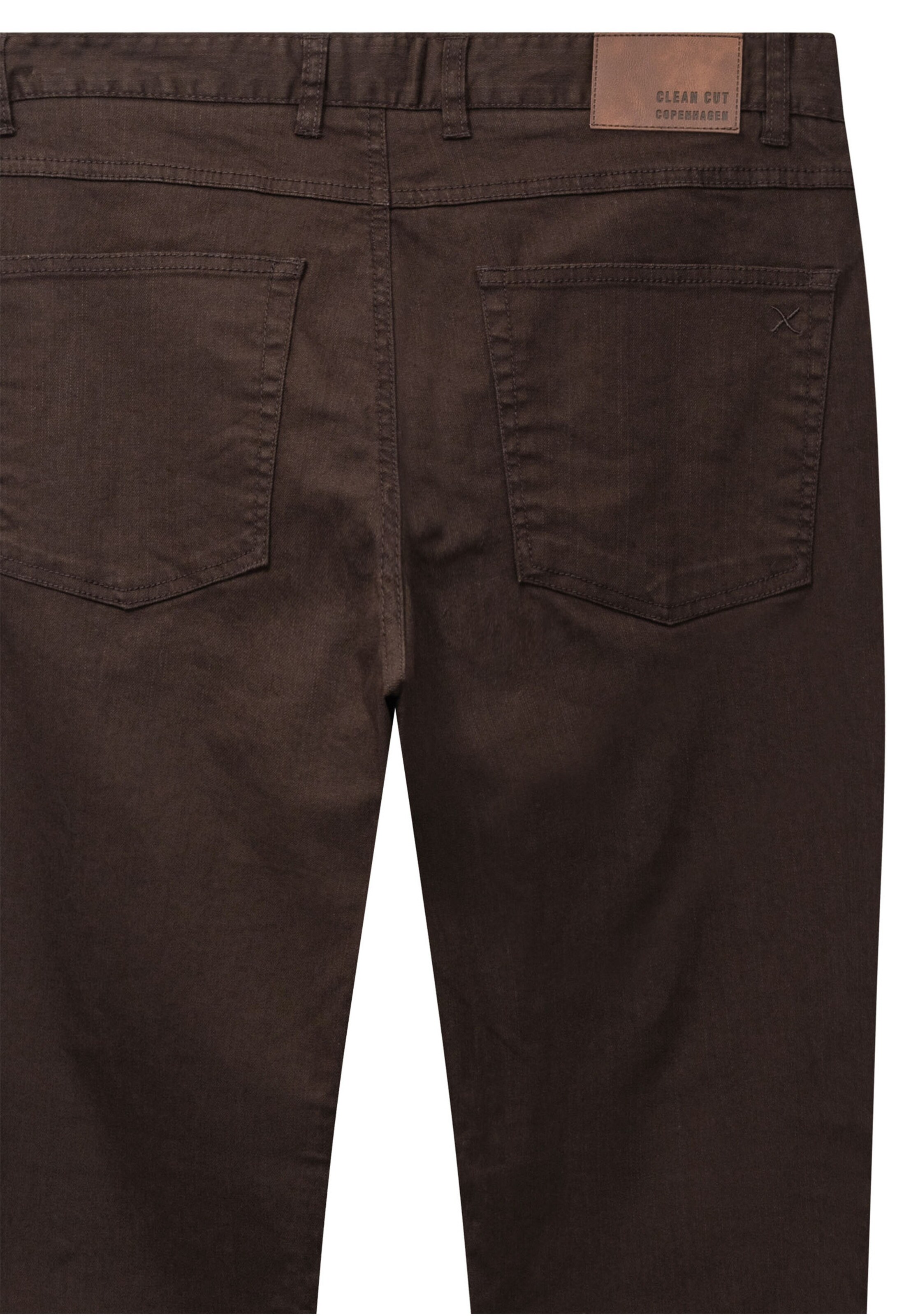 Clean Cut Copenhagen Normální Chino kalhoty 'London Caden' – hnědá