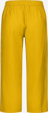 SAMOON - Perna larga Calças em amarelo