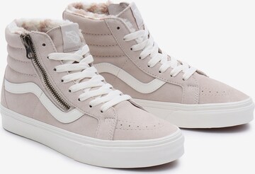 Sneaker alta 'SK8-Hi' di VANS in marrone