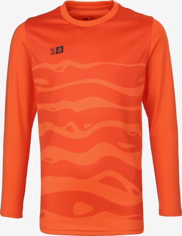OUTFITTER Functioneel shirt 'OCEAN FABRICS TAHI' in Oranje: voorkant