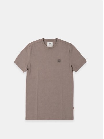 Gabbiano Shirt in Bruin: voorkant