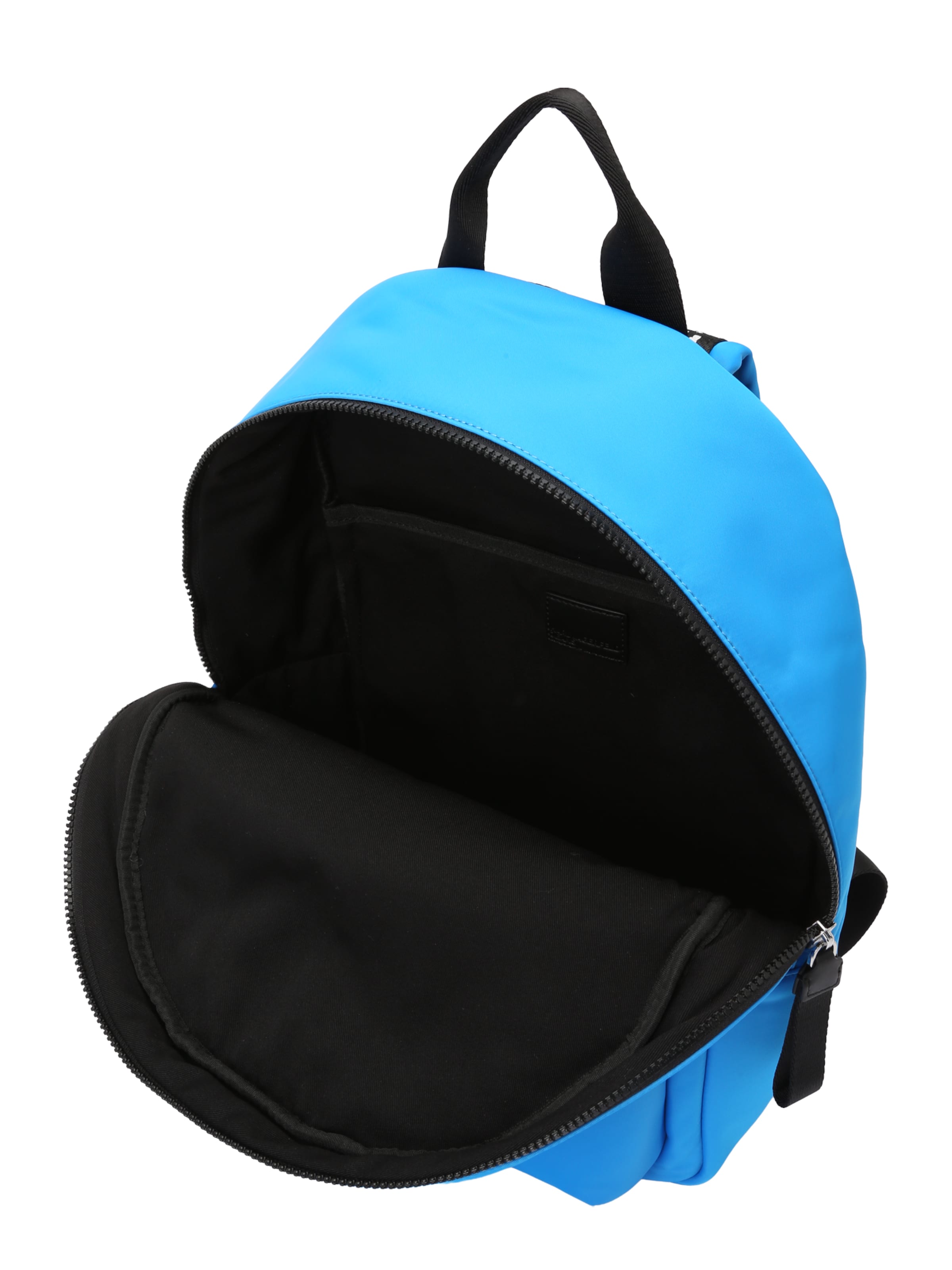 KARL LAGERFELD JEANS - Mochila 'ESSENTIAL' en azul: arriba