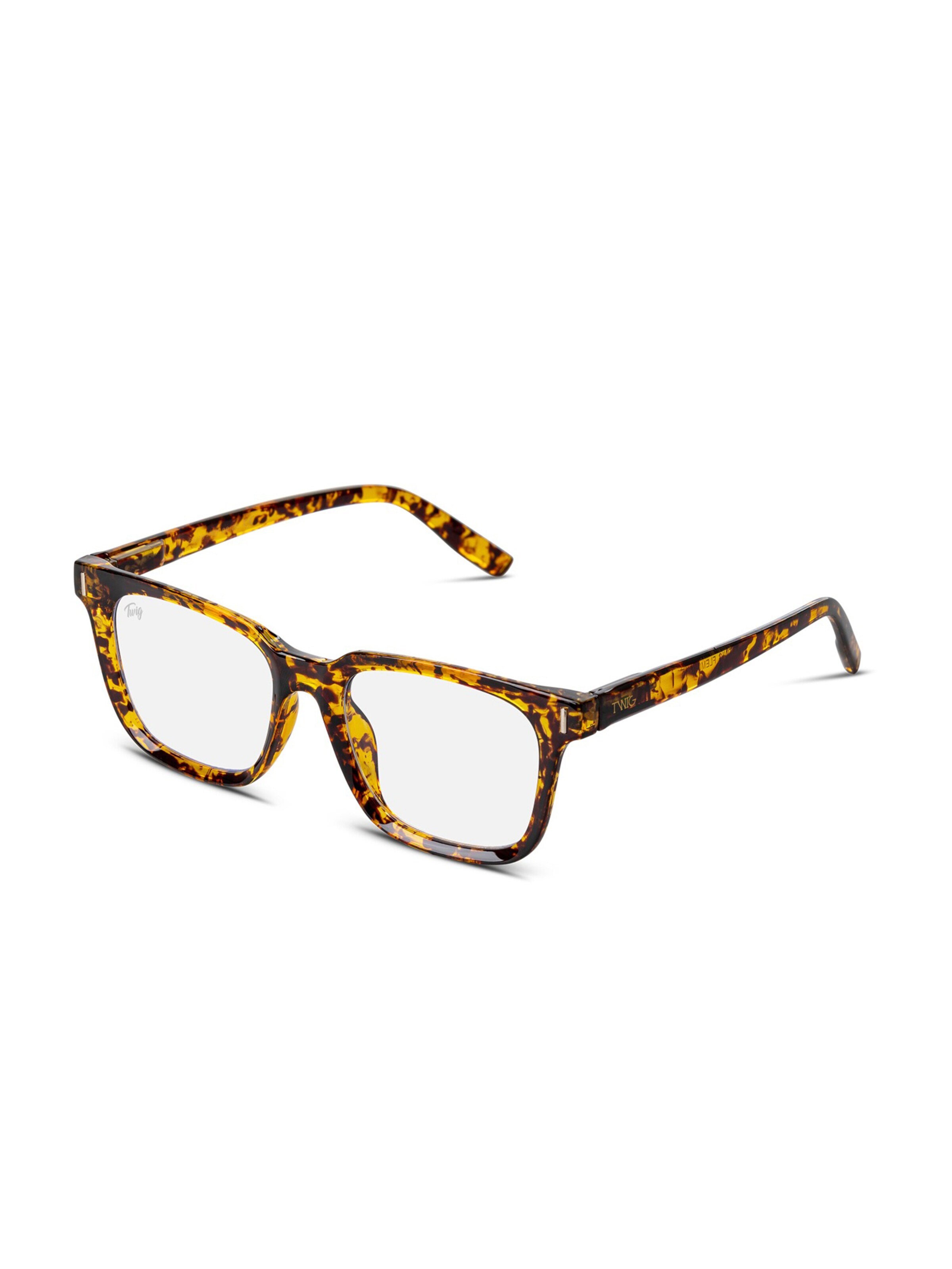 Lunettes 'Fleming BlueLight' TWIG Concept Milano en beige
