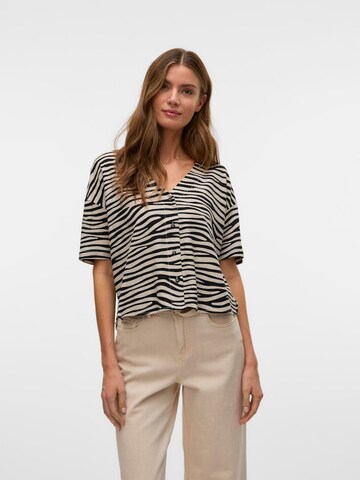 VERO MODA Блузка 'VMJESMILO' в Черный: спереди