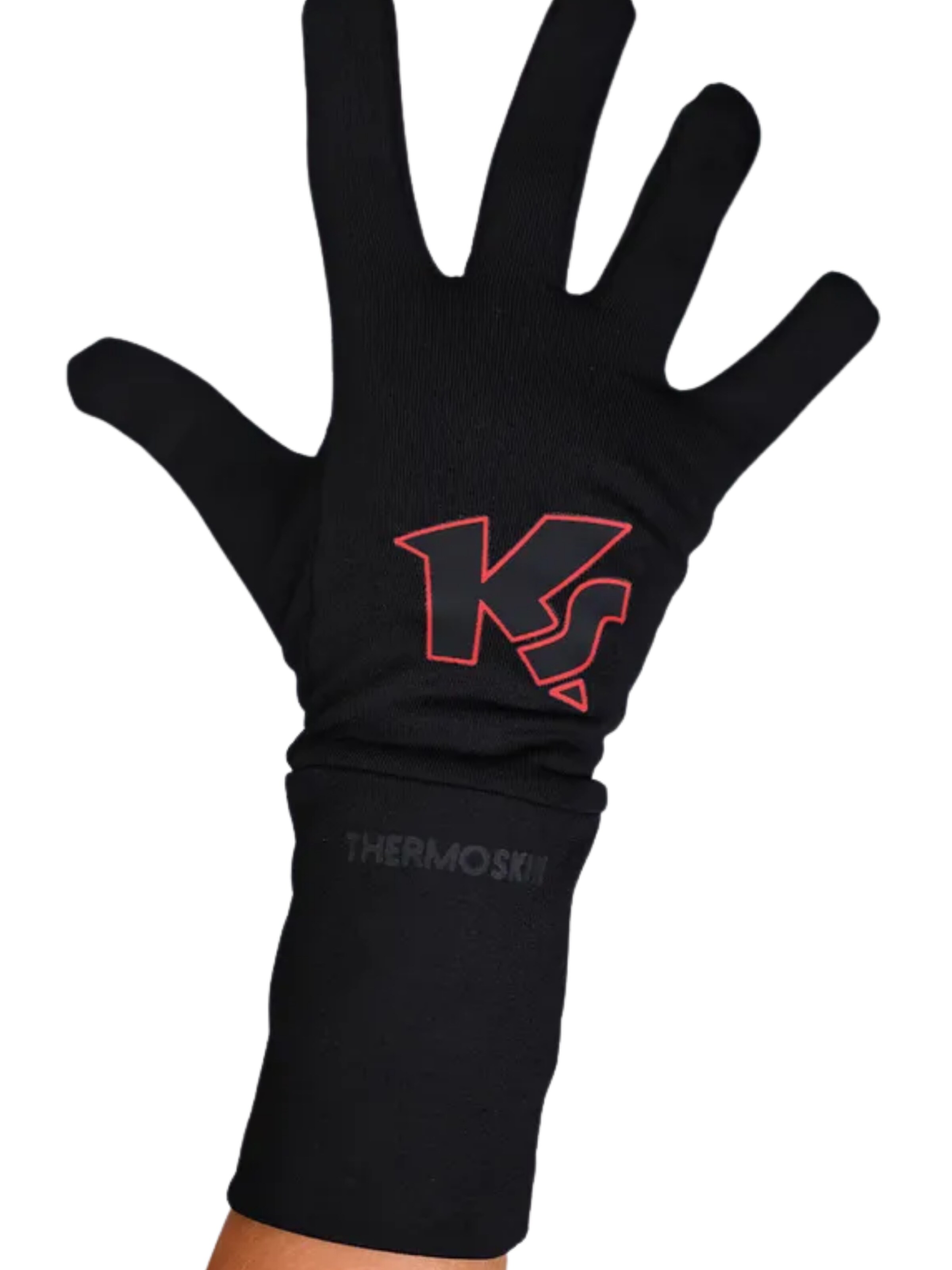 KEEPERsport Sports gloves 'ThermoSkin' in Black