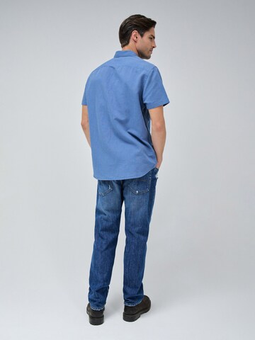 Salsa Jeans Regular fit Button Up Shirt in Blue